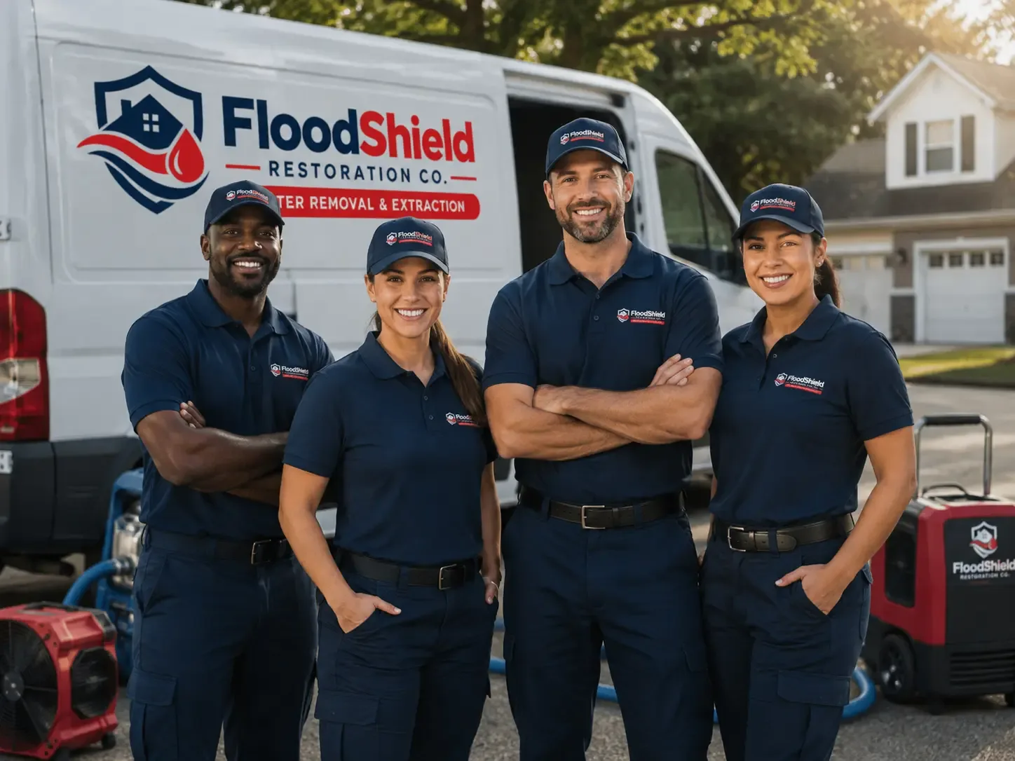 Flood Damage Restoration company in Ambridge, PA
